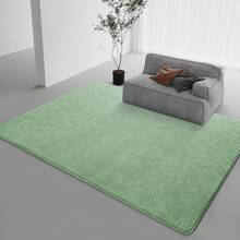 Large Modern Area Rugs For Bedroom,  Thickened Memory Foam Indoor Carpets For Living Room, Soft Non Slip Low Pile And Machine Washable Rug - Green - View 4