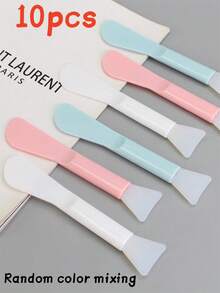 30pcs Silicone Mask Brush, Soft Head With Scraper, All-In-One Dual-Purpose Mud Mask Brush, DIY Mask Adjustment Beauty Tool Beauty Makeup