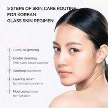 5PCS Upgraded Version Skincare Routine Set ,Suitable For All Skin Types, Buy(Oil + Foam+ Toner+Discoloration Serum+ Moisturizing Lotion) Korean SkinRepair ,Moisturizing Skincare Set - Màu be - Xem 6