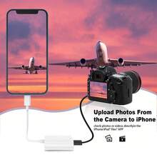 1 个 Type-C OTG 适配器，快速充电数据线适配器 USB-C 至 USB 3.0 充电分线器，带 Type-C 快速充电，支持充电和 OTG 适配器转换器，兼容 16 Pro Max/16 Pro/16/15 Pro Max/15 Pro/15 - 白色 - 查看 4
