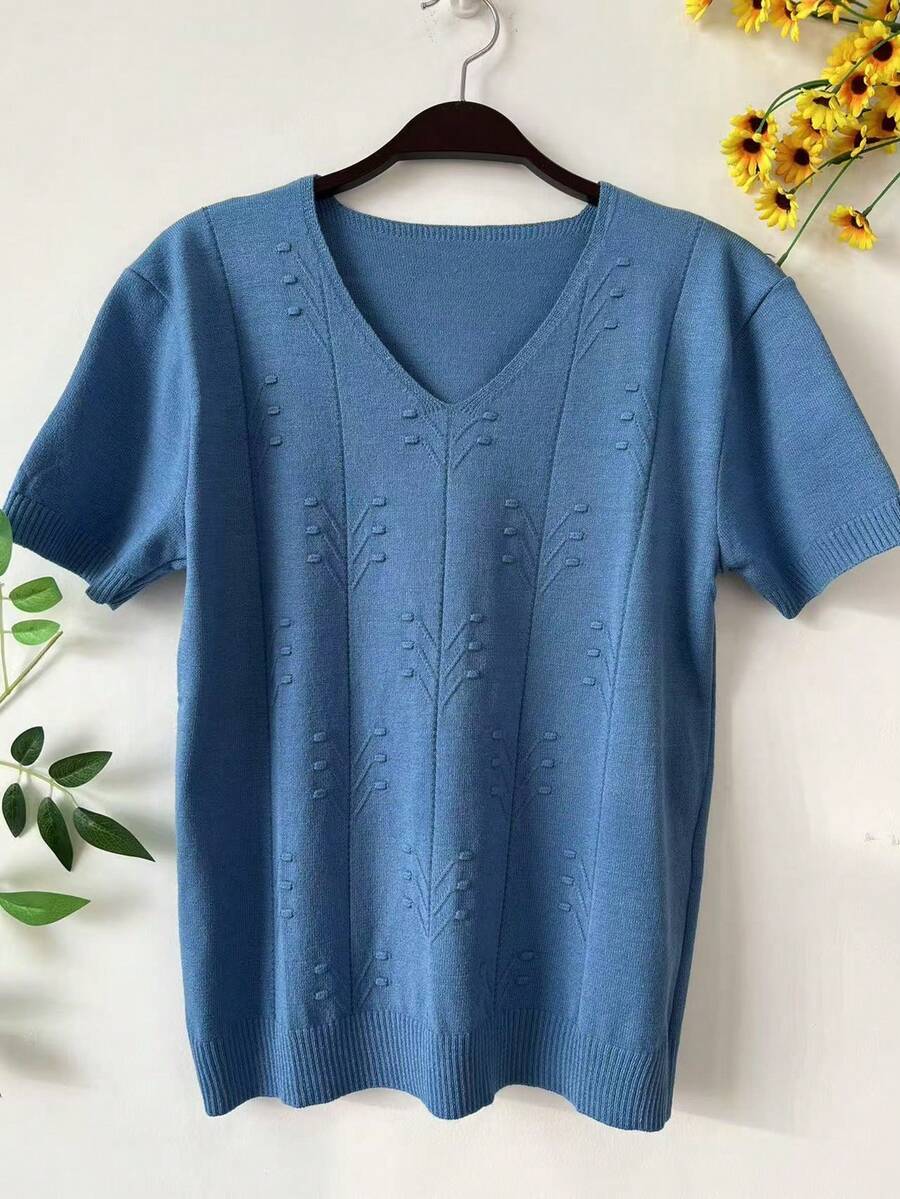 Modal Blouse - Blue - View 1