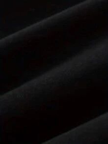 Men's Casual Sweatpants, 1994 Men's Casual Sweatpants, With Pockets, Regular Fit, Slightly Elastic, Elastic Zipper Waistband, Comfortable Jogging Pants - 黑色 - 查看 5