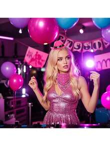 2pcs Cowboy Hat Headband Cowgirl Mini Hat Headbands With Bandana For Women Halloween Birthday Party Favor