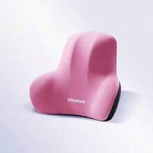 1件套人体工学腰部支撑垫，适用于办公椅，记忆海绵靠背和坐垫，柔软涤纶面料，舒适减压设计，适合家庭和办公室使用，可手洗，黑色和灰色可选。椅垫、坐垫、办公用品、椅子靠垫、游戏椅、办公桌配件