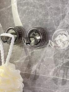 2pcs Suction Cup Electric Toothbrush Holder, Wall Mounted Toothbrush Rack, Bathroom Toothbrush & Accessories Organizer