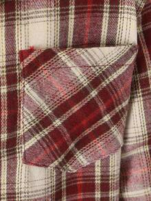 Boys & Teens Casual Loose Plaid Shirt