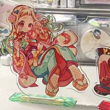 花瓶 Yuji Itadori 亚克力立牌，动漫漫画收藏桌面装饰，汽车/电脑亚克力小雕像，万圣节/圣诞节/生日的御宅族礼物 - 彩色 - 查看 6