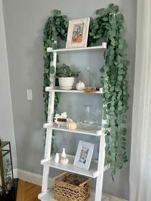 Christmas Must-Have Artificial Eucalyptus Garland, Lush Greenery Vines For Wedding Decor, For Bedroom Fake Ivy Vines For Room Wedding Decor Fake Vines With Fake Leaves Artificial Ivy Garland Hanging Vines For Wall Indoor Outdoor Decoration