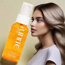 UNI Hair U Oil - Argan Oil Hair Nourishing Oil, 4 Fl. Oz Size For Daily Hair Care 118ml