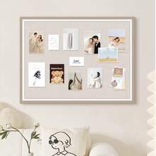 1 Stück Filz Pinnwand in verschiedenen Größen, vielseitige Fotoanzeige Tafel für Büro und Zuhause