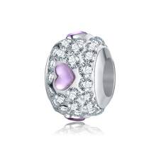 1 mặt dây chuyền đính hạt màu tím. Các họa tiết bao gồm trái tim, hình mẹ, biểu tượng vô cực, bướm, quỷ, hoa, quả cầu, cỏ bốn lá, vương miện, v.v. Thích hợp để tự làm đồ trang trí vòng tay và dây chuyền thủ công. - Màu tím - Xem 6