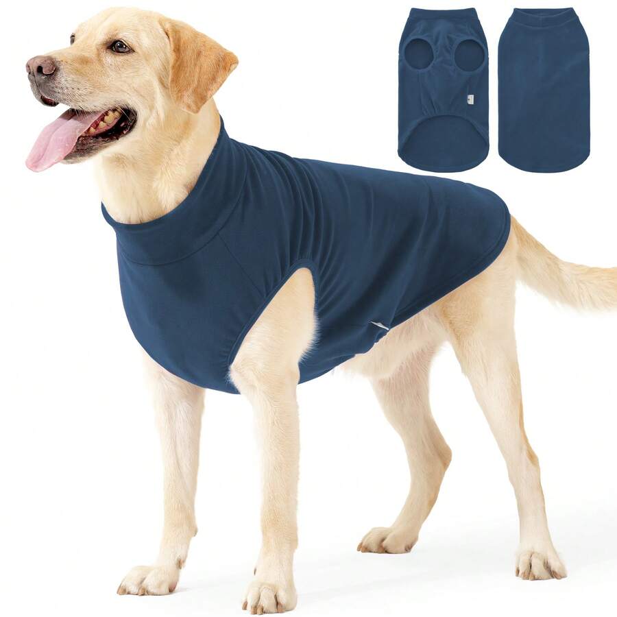 Sudadera cálida para perros grandes, ropa de mascota para otoño/invierno para actividades al aire libre