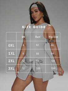 FWH Plus Size Curve-Enhancing, Women's Sculpting Workout Dress - Adjustable Bow Waist, 4-Way Stretch Fabric, Butt-Lifting Silhouette In Naked-Feel Fabric, Elastic Waist Tie + Glute-Sculpting Skirt, Gusseted Crotch, Essential Stretch Yoga Dress, Dress For Summer Women