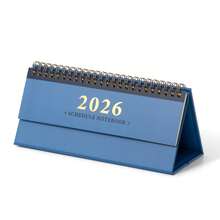 Calendario de escritorio mini 2026, versión horizontal minimalista, estilo INS, decoración de escritorio, planificador, seguimiento mensual - Unitalla - Ver 15