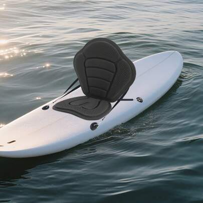 Boat Seat Kayak Seat Adjustable Sit On Top Canoe Back Rest Support Cushion