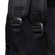 Swissport Large Unisex Executive School Wheeled Backpack - 黑色 - 查看 10