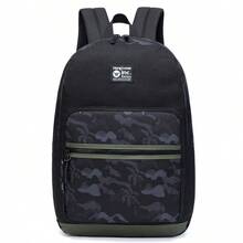 Backpack Hang Loose School College Stylish Reinforced Authentic Unisex - 黑色 - 查看 1
