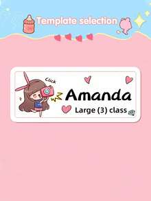 1pc Customized Acrylic Name & Photo Badge, Personalized Student Chest Badge, 2025 Graduation Gift Brooch Back To School,Customized Kids Growth Souvenirs,Easy Comfort,Kids,Urban Gala,Modern,Colorful,Cute - Badge - View 10