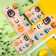 2/4 bucăți prosoape de vase imprimate cu fețe de dovleac de Halloween, lavete de vase moderne din microfibră super absorbante pentru gătit și copt, cârpe de curățat, prosoape de mână, moi și foarte absorbante, cadou excelent pentru vecini, mame, prieteni, zile de naștere, Halloween, casă nouă, decor bucătărie, articole esențiale pentru uz casnic