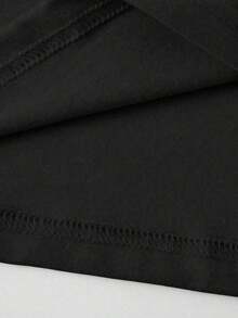 Camiseta Oversized de Hombre para el Día de los Muertos 100% Algodón - Manga Corta Negra con Estampado Vibrante de Calaveras y Flores Geométricas, Ropa Cómoda para Festivales, Eventos Temáticos y Casual, Talla Grande - Negro - Ver 4