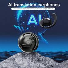 Bluetooth Translation Headset 144 Language AI Voice Translation Real-Time Three-In-One OWS Translation Device, With Wireless, Rechargeable Battery And USB Charging, Suitable For Real-Time Translation Headsets For Work, Travel, Business And Study - Nhiều màu - Xem 4