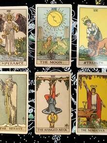 78pcs Classic Tarot Card Set With Guidebook, Portable Fortune Telling And Divination Game, Beginner-Friendly, Ideal Holiday Gift - Multicolor - View 3