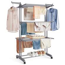 SONGMICS Drying Rack - Grey - View 2