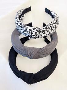 Black, Gray and White