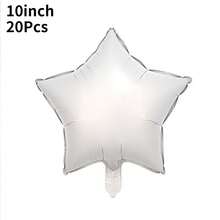 18" ,10" Star Balloons Foil Balloons Mylar Balloon For Birthdays Christmas, Halloween, New Year's Day,Baby Shower, Gender Reveal, Wedding, Magical Prom, Engagement Party Decoration