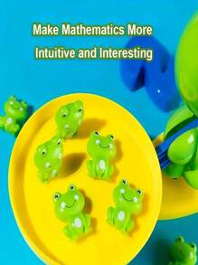 这款儿童数字青蛙游戏融合了加法、减法、重量堆叠和计数等元素，适合3至6岁的儿童，旨在促进亲子互动、早期儿童教育，并培养孩子的逻辑思维能力。它是送给孩子的绝佳生日礼物、圣诞礼物和益智玩具。（款式、数字和颜色随机发货。）