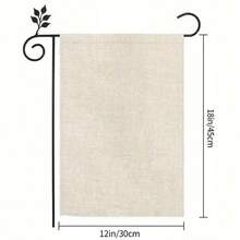 Joyful Double-Sided Christmas Garden Flag: Red Beetle Car Welcomes Winter Holiday - Waterproof, Burlap And Washable