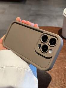 Minimalist Thick Anti-Drop Black Phone Case, Compatible With IPhone 17 Pro Max/17 Pro/17 Air/17/16 Pro Max/16/16 Pro/16 Plus/16E/15/15 Plus/15 Pro/15 Pro Max/11/12/13/14 Pro Max/XS/XR/11 Pro/11 Pro Max/12 Pro/12 Pro Max/13 Pro/13 Pro Max/7 Plus/14 Pro/14 Pro Max/14 Plus/7 Plus/8 Plus/8/SE2/13 Mini/12 Mini - 款式3(1pc) - 查看 8