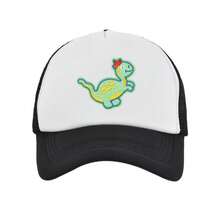 1 Stück Cartoon Muster Mesh Baseball Kappe, modisch und vielseitig, unisex