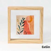 1 Khung ảnh hai mặt, Khung ảnh cổ điển bằng gỗ nhựa Acrylic trong suốt cao cấp, Khung ảnh tự làm, Có thể dùng để treo ảnh. Không bao gồm giấy ảnh. Thích hợp cho trang trí phòng khách, phòng ngủ, tiệc tùng, quà sinh nhật, trang trí nhà cửa, trang trí nội thất, lưu trữ cây cảnh để bàn sáng tạo, quà tặng ngày lễ tình nhân, quà tốt nghiệp, lưu trữ ảnh kỷ niệm mùa tốt nghiệp - Nhiều màu - Xem 14