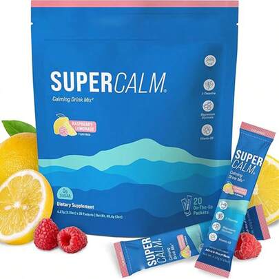 MONTUE El polvo de magnesio con sabor a limón Supercalm reduce eficazmente el cortisol, una hormona del estrés, y mejora el estado de ánimo, lo que lo hace especialmente adecuado para quienes necesitan concentrarse en el trabajo o el estudio.