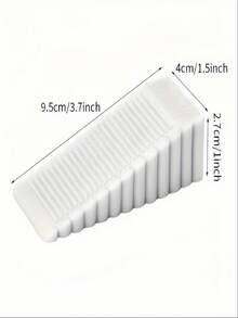 2 pezzi Fermo porta in silicone di colore casuale, senza foratura, design creativo e , utilizzabile in casa e in ufficio come fermo anti-collisione, design semplice e durevole in gomma