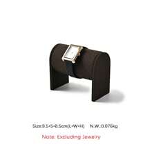 Oirlv 1PC Microfiber Watch Display Rack, Microfiber Watch Stand, Watch Holder, Bracelet, Anklet, Bead Necklace Display And Photography Prop Suitable For Men And Women Holiday Gifts, Jewelry Storage