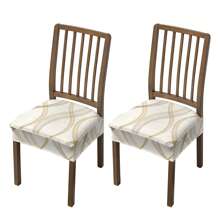 1/2/4/6pcs Printed Stretch Removable & Washable Dining Chair Seat Covers Room Decor Home Decor