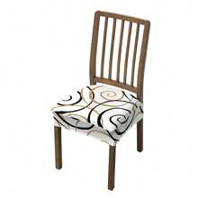 1/2/4/6pcs Printed Stretch Removable & Washable Dining Chair Seat Covers Room Decor Home Decor