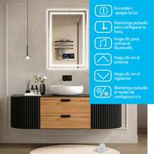 Bathroom Mirrors - White - View 2