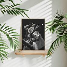 1 pièce Affiche d'art sur canevas encadrée et sans cadre - Décoration murale Connor McGregor Double Champion pour la maison, le bureau ou le café - Cadeau parfait pour les fans d'arts martiaux mixtes et les hommes - Impressions de haute qualité sur une canevas durable, œuvre d'art pour chambre à coucher, œuvre d'art de célébration, textures détaillées, art mural sur canevas