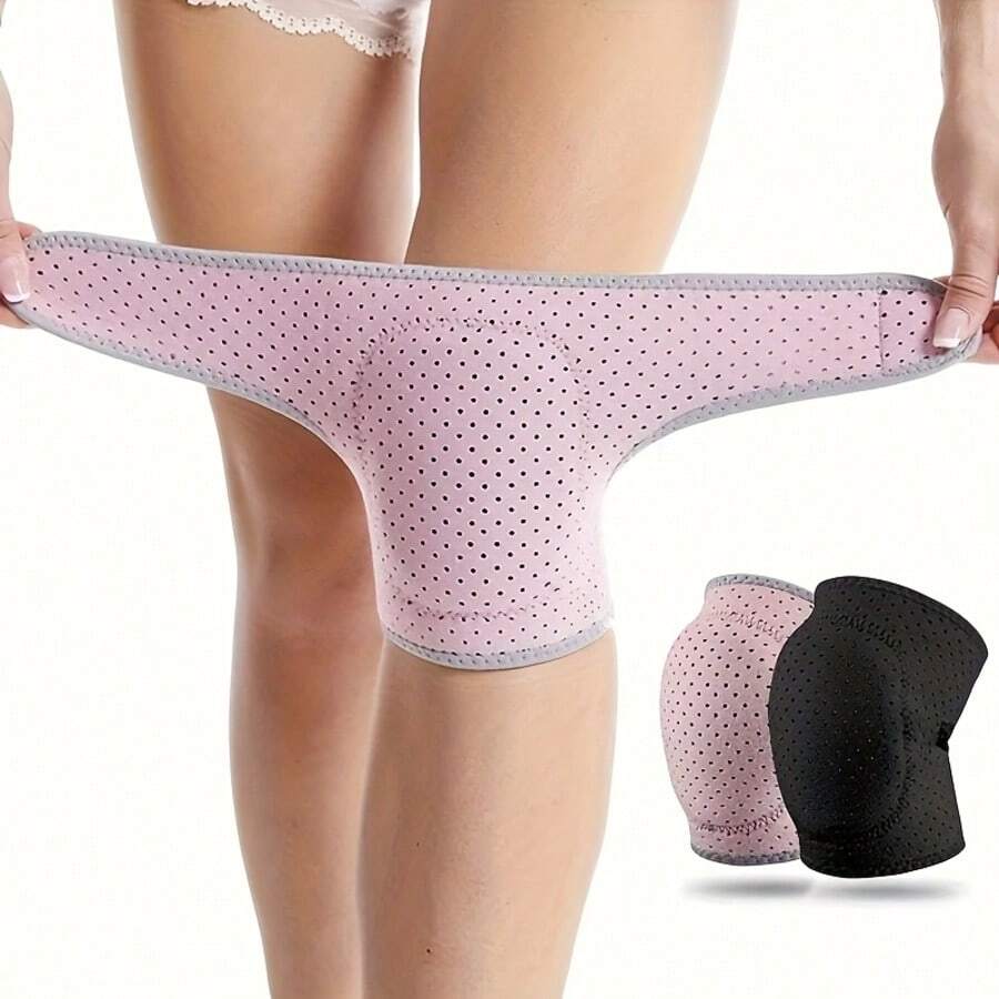 Heavy Duty Knee Pad Unisex Adjustable Large Kneeling Pad With Thick EVA Foam Padding(Single Pack)