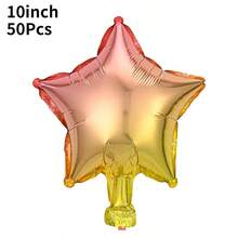 18" ,10" Star Balloons Foil Balloons Mylar Balloon For Birthdays Christmas, Halloween, New Year's Day,Baby Shower, Gender Reveal, Wedding, Magical Prom, Engagement Party Decoration