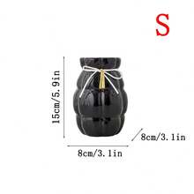 Nordic Modern Simple Creative Ceramic Rope Vase Home Living Room Dining Table Desktop Decoration Ornament Flower Utensils Home Decor Room Decor Flower Vase Glass Vase