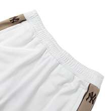 MLB Casual Men's And Women's Pants, Loose-Fitting Retro Long Pants, Classic Monogram Tape Wide Pants, Comfortable Outdoor Travel Sports Pants 3APTM0351-50IVS