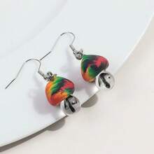 1 Pair Cute Handmade Clay Mushroom Earrings, Niche Pastoral Minimalist Design For Gift Exchange Women Fashion Jewelry Daily Wear Picnic Party All Seasons Accessories - Màu số 3 - Xem 11