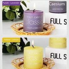 8 colores 5*5CM 5*7CM Velas perfumadas vibrantes | Fragancia premium de larga duración y sin humo | Perfectas para fiestas, eventos y decoración del hogar (cada tono = aroma único)