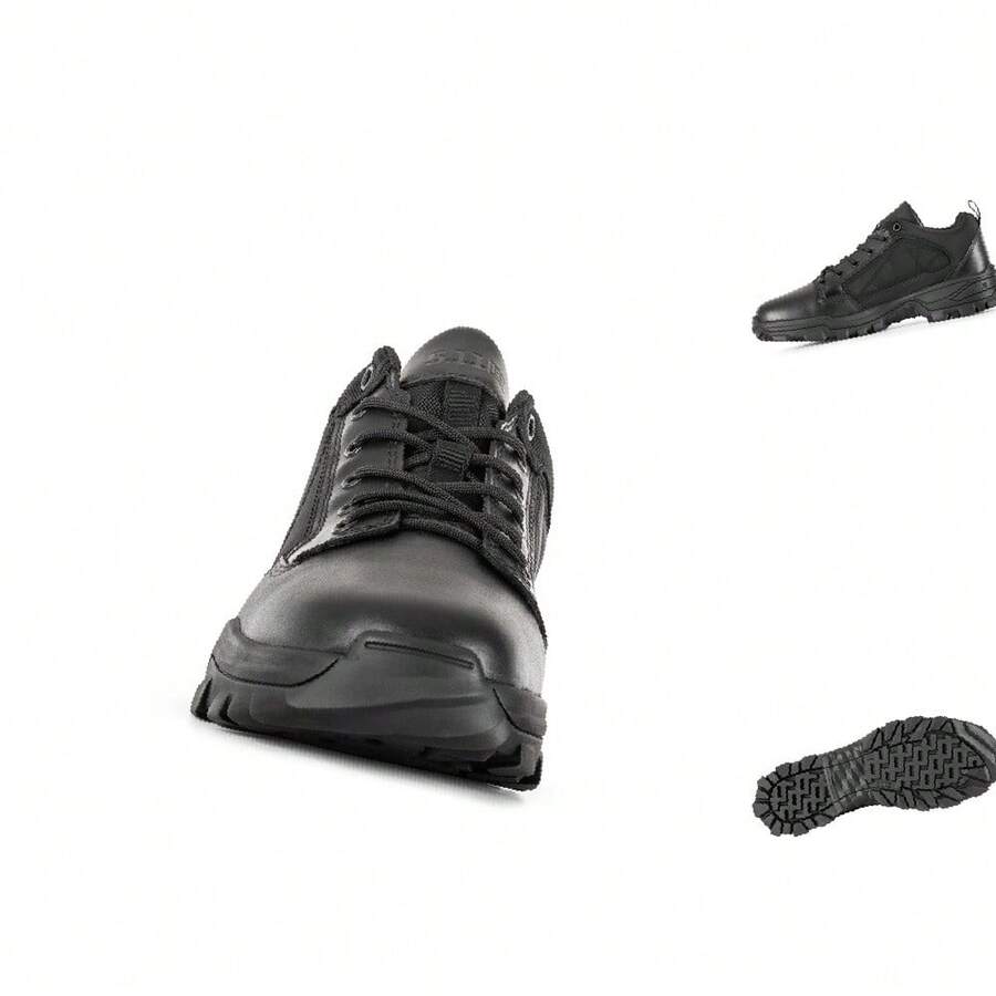5. 11 Tactical Fast - Tac Low Black Leather & Nylon Men's And Unisex Adult Shoes, Size 8 Wide, Durable Grip - Multicolor - View 1