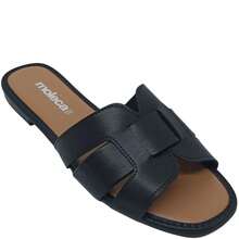 Chinelo Moleca Feminino Napa Turim com Toque Macio  Praia    Praia - Preto - Visão 1