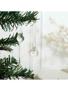 10 件圣诞水晶装饰、亚克力水晶泪珠、圣诞树挂饰、礼品标签、壁炉架水晶挂饰、家居圣诞水晶挂饰、水晶吊灯中心装饰、婚礼装饰、各种节日派对装饰、派对甜点桌水晶挂饰、节日派对家居装饰 - 彩色 - 查看 7